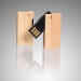 Clé usb rotative en bois, clé USB publicitaire