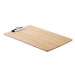 Porte-bloc en bambou A4, écritoire porte bloc-notes et clipboard publicitaire