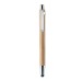 Coffret avec stylo bambou et portemine bambou, Stylo en bois ou bambou publicitaire