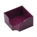 Support bloc papier 90x90x48mm, conteneur porte bloc-notes et feuilles de papier publicitaire