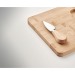 Plateau à fromage en bambou, couteau à fromage publicitaire