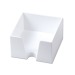Support bloc papier papier 89x89x77mm, conteneur porte bloc-notes et feuilles de papier publicitaire