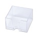 Support bloc papier papier 89x89x77mm cadeau d’entreprise