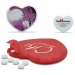 Distributeur de bonbons coeur cadeau d’entreprise
