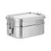 Miniature du produit Boîte à lunch personnalisable en acier inox. 0