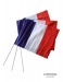 Drapeau de supporter France 64x51cm cadeau d’entreprise