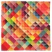 Foulard carré quadri cadeau d’entreprise