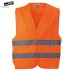 Gilet de sécurité Unisex - James Nicholson, gilet de sécurité publicitaire