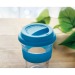 Mug en verre 350ml couvercle silicone cadeau d’entreprise