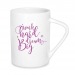 Grand mug 47cl en porcelaine, Mug en porcelaine publicitaire