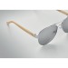Lunettes de soleil en bambou, lunette de soleil publicitaire