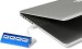Hub en aluminium équipé de 4 ports USB cadeau d’entreprise