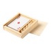Miniature du produit Set en bois avec Jeu de 54 cartes et 5 dés personnalisés 0