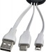 Kit composé de 3 câbles, cable iphone ipad et mac publicitaire