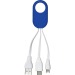 Kit composé de 3 câbles, cable iphone ipad et mac publicitaire