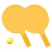 Kit de tennis avec balle en mousse, raquettes de plage ou beach tennis publicitaire