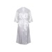 Peignoir en satin, peignoir publicitaire