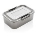 Lunch box étanche en acier inoxydable recyclé RCS cadeau d’entreprise
