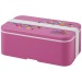 Lunch box MIYO à un bloc, boîte repas publicitaire