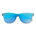 Lunettes de soleil en bambou et verre miroir cadeau d’entreprise