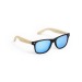 Lunettes de soleil bicolore en bambou, objet écologique publicitaire