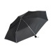 Mini parapluie pliable en 3 dans sa housse de rangement. Fermé : 54cm, ouvert : 99cm. cadeau d’entreprise