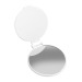 Miroir de poche REFLECTS-OWEGO WHITE, miroir de poche publicitaire