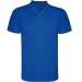 MONZHA - Polo technique en manches courtes, col tricot avec patte de boutonnage 3 boutons, Polo de sport respirant publicitaire
