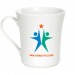 Mug élégant en porcelaine 28cl, Mug en porcelaine publicitaire