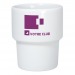 Mug empilable 30cl en porcelaine, Mug en porcelaine publicitaire