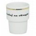 Mug empilable 30cl en porcelaine, Mug en porcelaine publicitaire