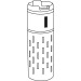 Mug isolant en inox 40cl, Mug de voyage isolant publicitaire