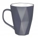 Mug bizeauté en porcelaine 30cl, Mug en porcelaine publicitaire