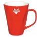Mug bizeauté en porcelaine 30cl, Mug en porcelaine publicitaire
