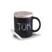 Mug ardoise 30cl avec craies, mug ardoise publicitaire