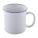 Mug vintage quadri en céramique 330 ml, mug avec impression photo quadri publicitaire