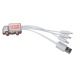 Multicable Usb Pvc 2D cadeau d’entreprise