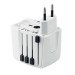 MUV USB - MUV USB. 2-pole, prise électrique universelle et adaptateur universel de voyage publicitaire