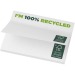 Notes autocollantes recyclées 100 x 75 mm Sticky-Mate® cadeau d’entreprise