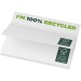 Mémos autocollants recyclés 100x75mm Sticky-Mate® cadeau d’entreprise