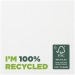 Notes autocollantes recyclées 75 x 75 mm Sticky-Mate®, gadget écologique recyclé ou bio publicitaire