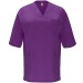 Blouse unisexe manches courtes en col V croisé - Panacea, blouse publicitaire