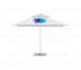Parasol carré 3,5m, parasol publicitaire