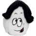 Peluche maison toit noir - MBW cadeau d’entreprise