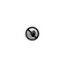 Plaque Picto Alu Rond 80 mm ENTREE INTERDITE  (Palu 14) cadeau d’entreprise