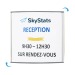 Plaque Signalétique Alu-Sign 300 x 210 mm cadeau d’entreprise