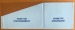 Pochette adhésive  ticket stationnement + vignette assurance, pochette porte-vignette d'assurance publicitaire
