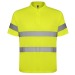 POLARIS - Polo technique manches courtes haute visibilité, Polo de sport respirant publicitaire