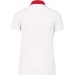 Polo jersey bicolore femme - Kariban, Polo maille Jersey publicitaire
