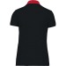 Polo jersey bicolore femme - Kariban, Polo maille Jersey publicitaire
